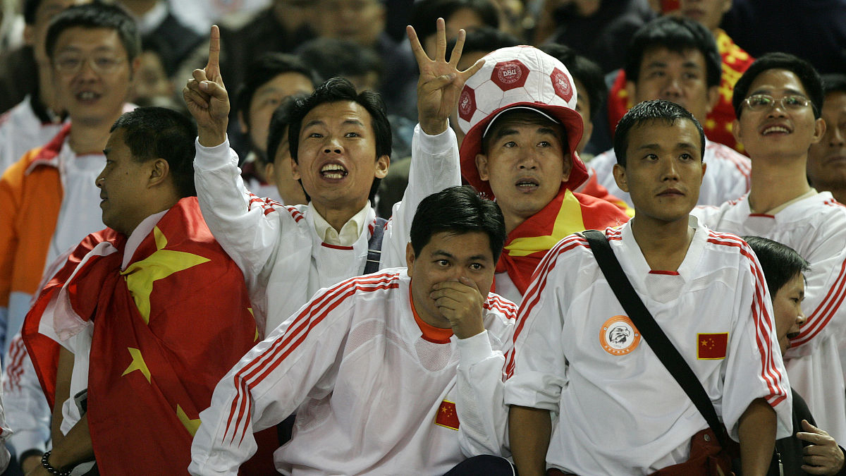 中国队备战迎接挑战韩国队的赛事