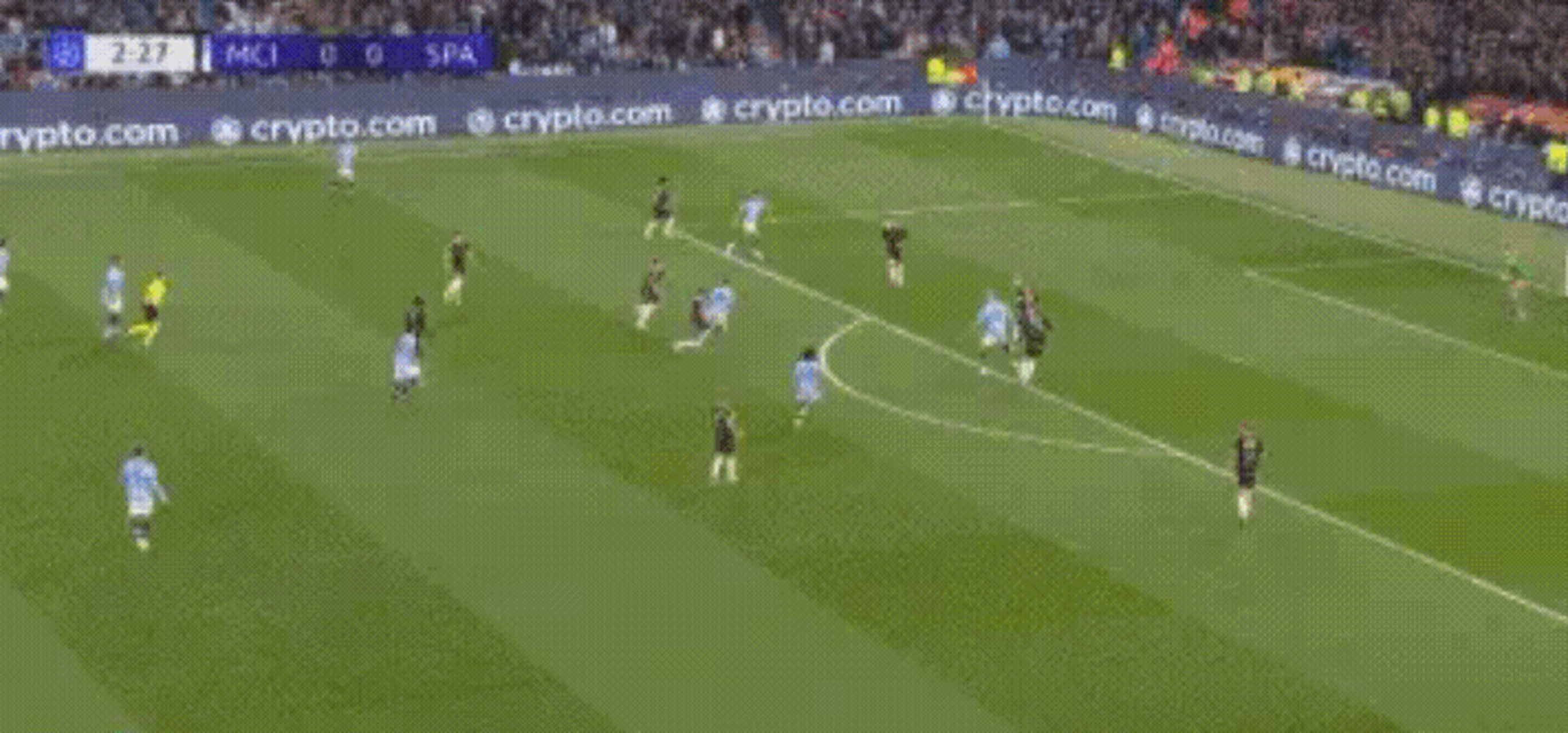 曼城大胜，欧冠淘汰赛开门红的简单介绍